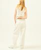 LABELARCHIVE W Jade Washed Cotton Pants White