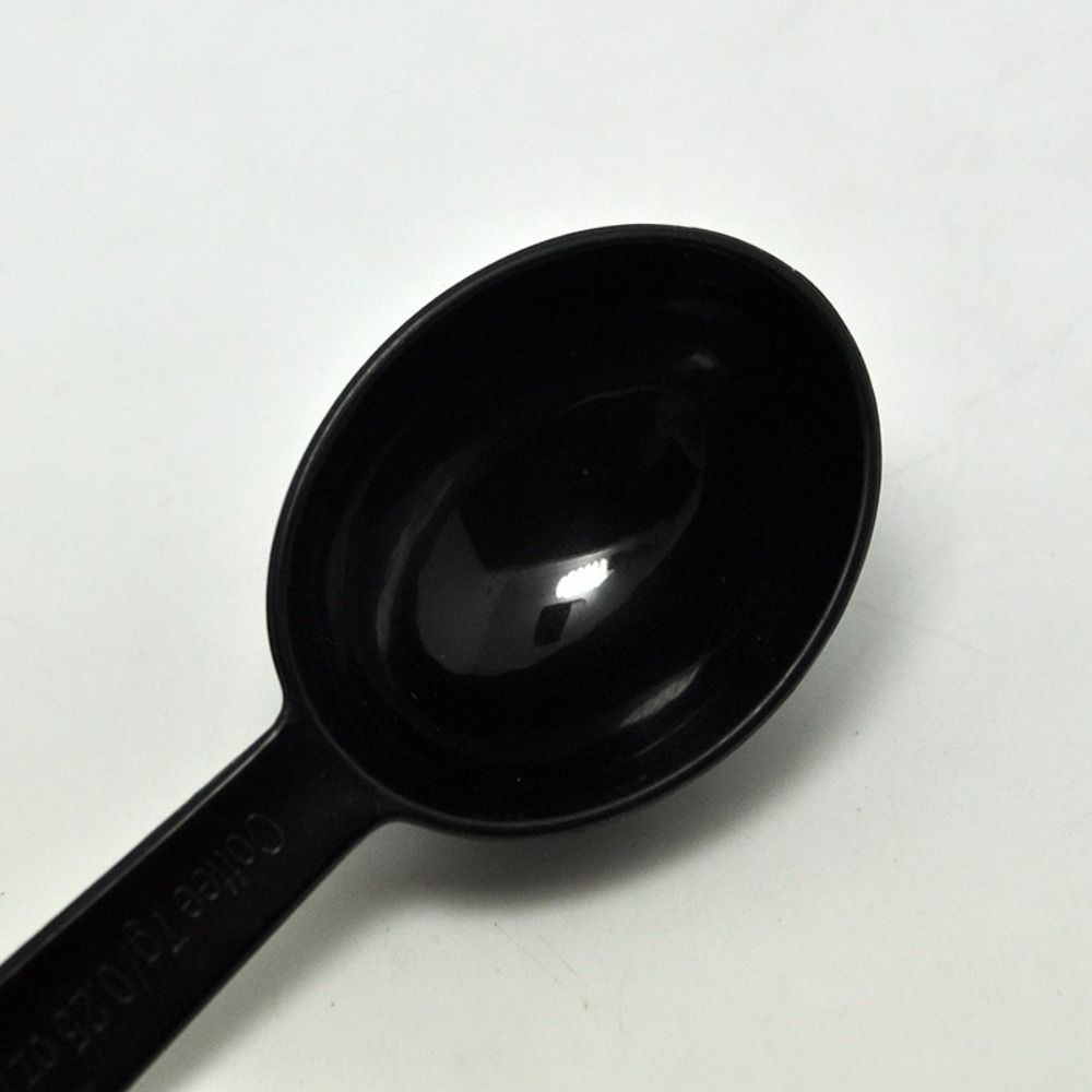 Plastic Measuring Teaspoon Scoop Black Coffee Beans Container Scoop Coffee Scoop  Home