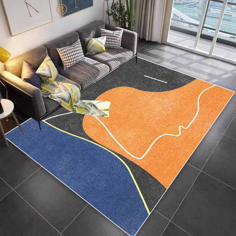 Luxury Geometric Sofa Non-slip Rugs Decoration Home Modern Washable Living Room Carpet Lounge Coffee Tables Balcony Floor Mats