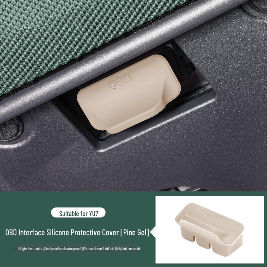 Housse de protection anti-poussière pour interface OBD et de diagnostic de voiture SU7/YU7