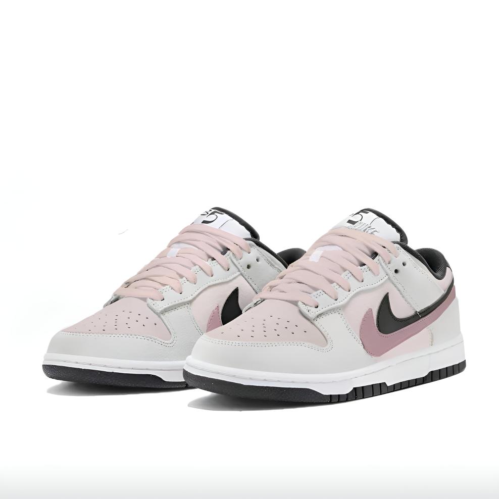Nike Dunk Slip Resistant, Abrasion Resistant, Breathable Low Top Skateboard Shoes Unisex Black Pink HV1800-101(Team1017-)