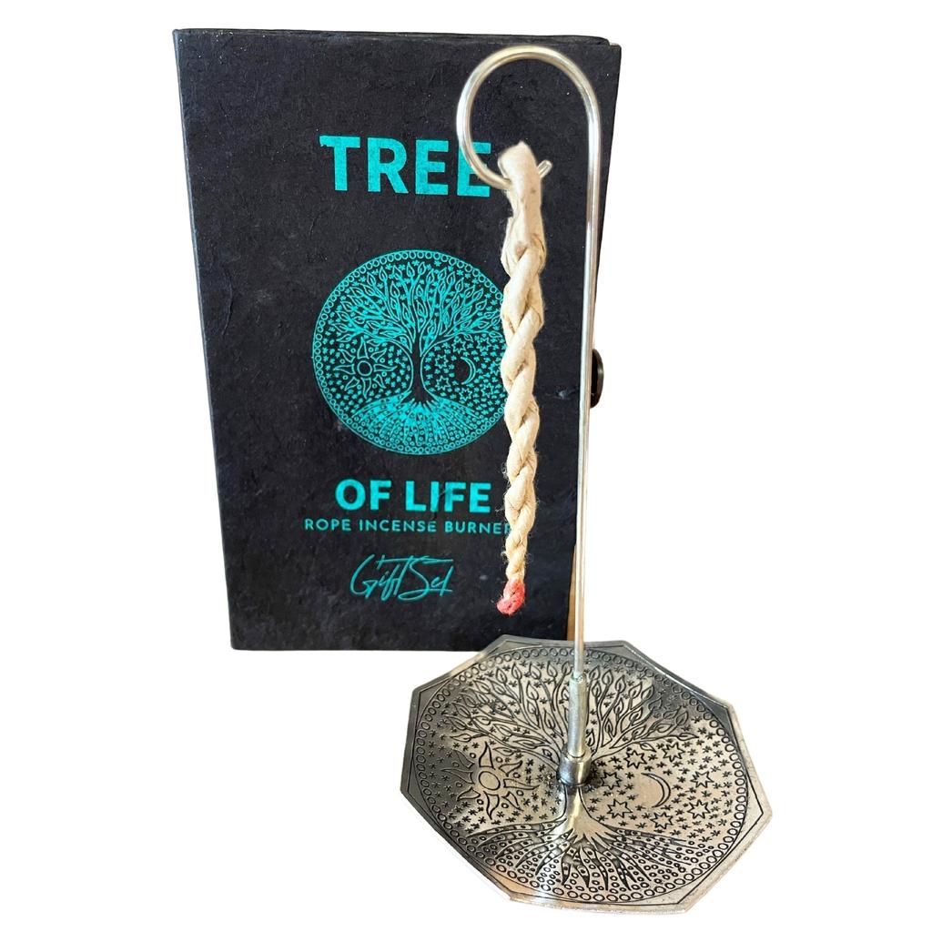 Rope Incense Burner Tree of Life 10 Ropes
