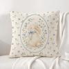 Character Peter Rabbit Cushion Cover Natural Linen Pillowcase Set AllinOne Decor Cushion Cover for Sofa Bedroom Chair