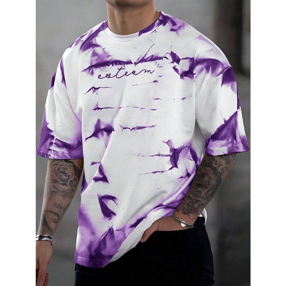 3D Printed Summer New Men's Casual Simple Short Sleeved T-shirt