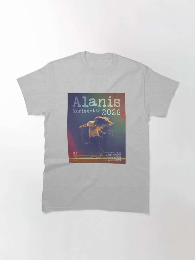 Alanis Morissette Alanis Morissette UK Little Jagged Pill Tour 2026 Klassisches T-Shirt