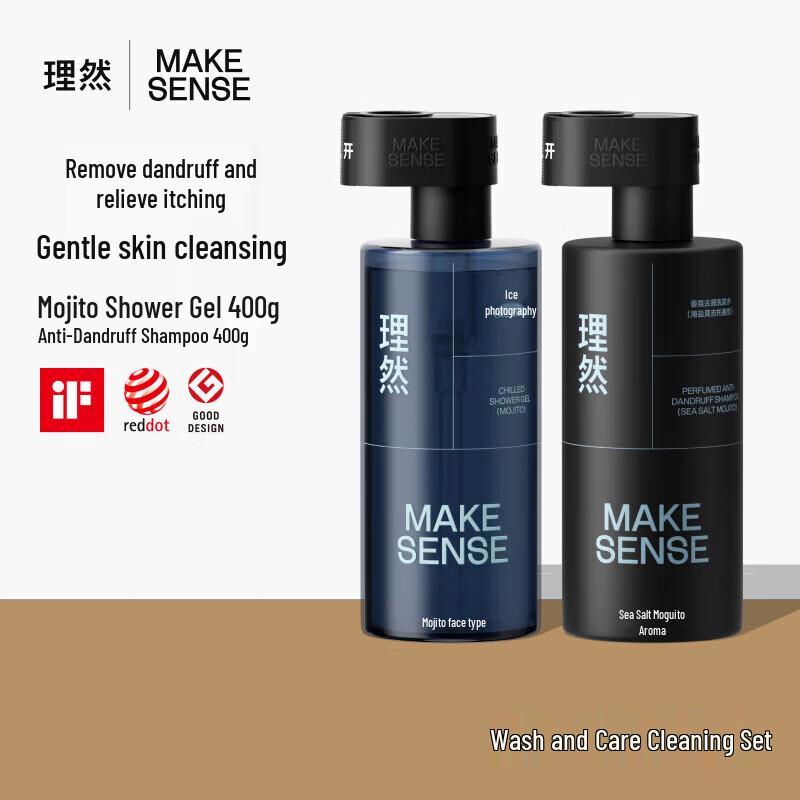 

LIRAN Men s Mojito Scent Anti-Dandruff Wash Set