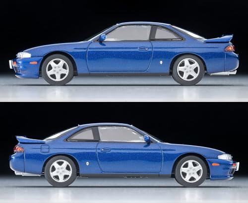 TOMYTEC Tomica Limited Vintage Neo 1/64 Scale LV-N333c Nissan Silvia K's Aero (Purplish Blue) 1995 Model, Finished Model, 335993