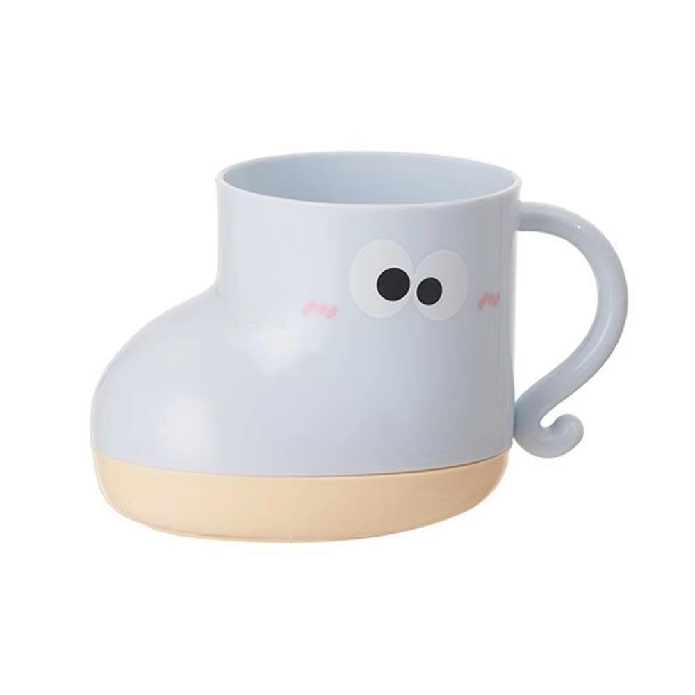 Cute Shoe Shape Brush Cup Toilet Cup Student Mouthwash Cup Boot Mouthwash Cup Student синий
