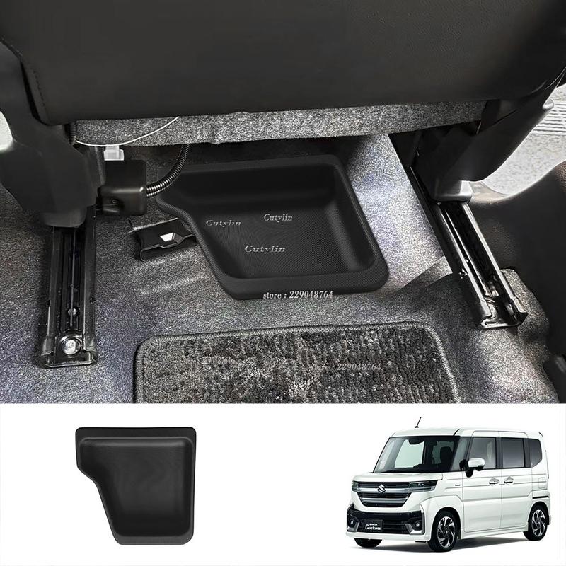 For Suzuki Spacia MK54S MK94S 2024 2025 Driver's Seat Container Trim Side Under Storage Box Cover Interior Accessories