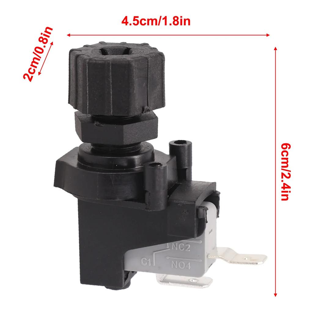 Bath Replacement Air Pressure Switch Functions Control Easy Installation Features For Food Waste Disposer Practical