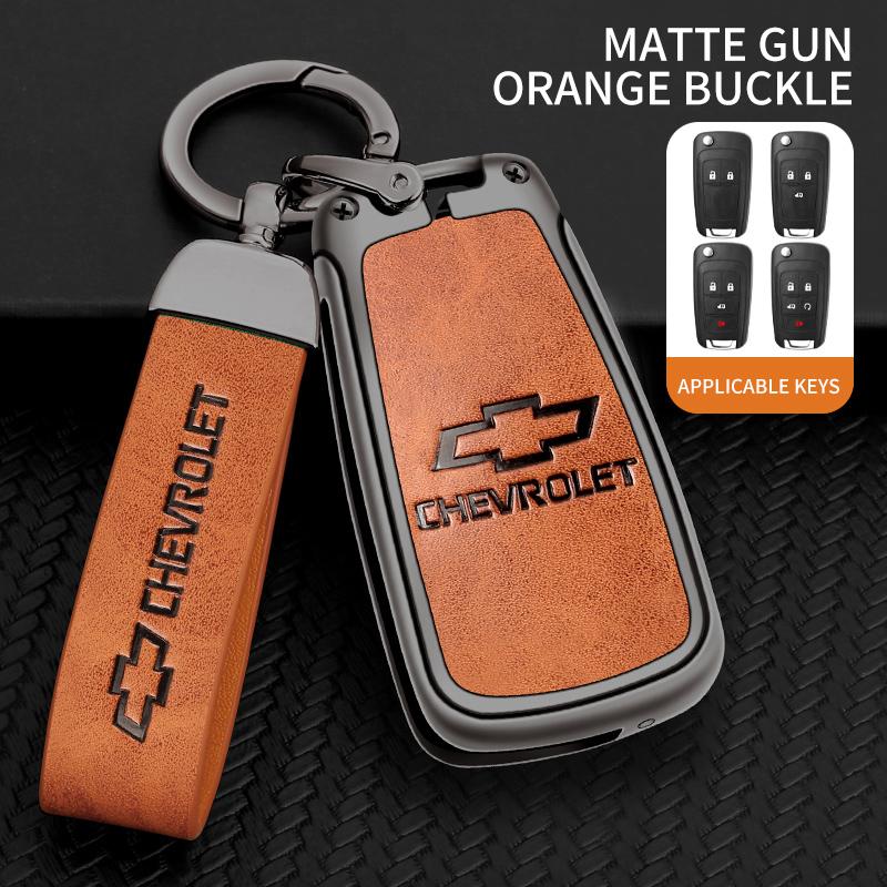 AABHO1 Slitina Kryt Pouzdro na Klíčenku dálkového ovládání auta Pro Chevrolet Chevy Malibu Camaro Cruze Traverse Spark Equinox Sonic Volt Bolt Příslušenství