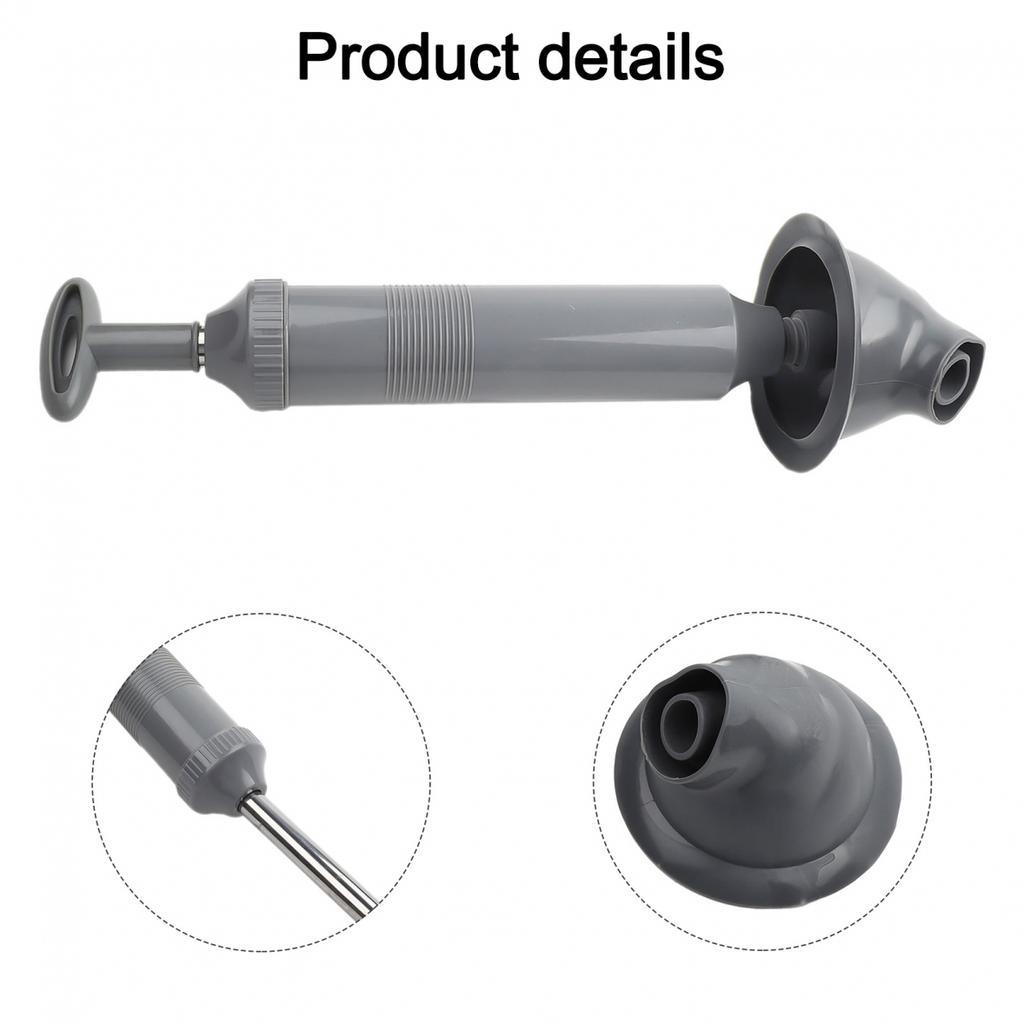 Multifunktionale Luft-Toilettenbürste mit kraftvoller Verstopfungsbeseitigungsfunktion