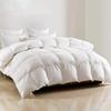 Luxurious Quilted Comforter Duvet Insert With Corner Tabs - Soft, Warm Polyester Down Alternative, Machine Washable For