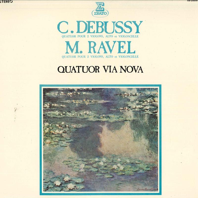 

LP Record QUATUOR VIA NOVA - Debussy/Quartuor Pour 2 Violins Alt OS2859RE COLUMBIA 1973 Japan Obi Classical Used
