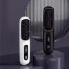 Wireless Negative Ion Straightening Comb with 2 In 1 Volumizing Design Portable Rechargeable Hot Hair Brush for Travel Lightweight Electric Styler