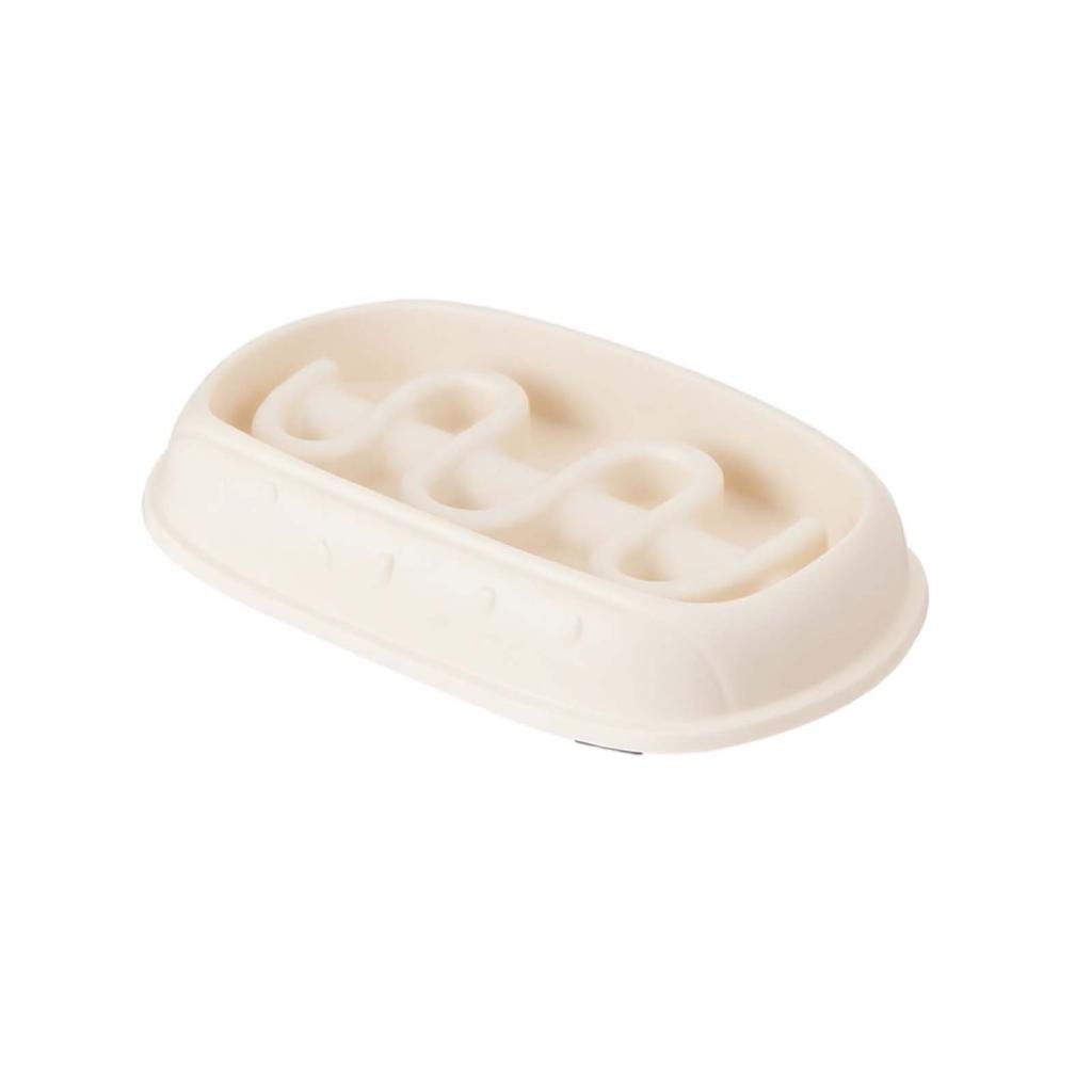 Pet Dog Slow Feeder Bowl with Hot Dog Design, Interactive Slow Eating Bowl for Dogs
