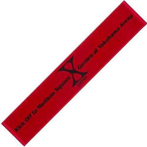X JAPAN Madison Square Garden Pre-Game Yokohama Arena 2014/9/30 10/1 Official Merchandise Muffler Towel