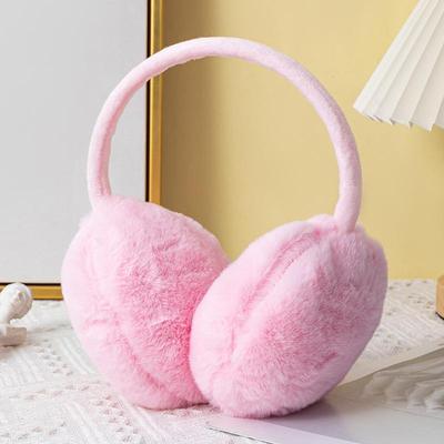 Winter Plush Ear Warmers for Men & Women with Thickened High-Quality Imitation Rabbit Fur