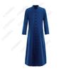 Halloween Cosplay legend Clergy Robe Cassock Cincture Medieval Clergyman Vestments Roman Priest Robe Cassock Costume