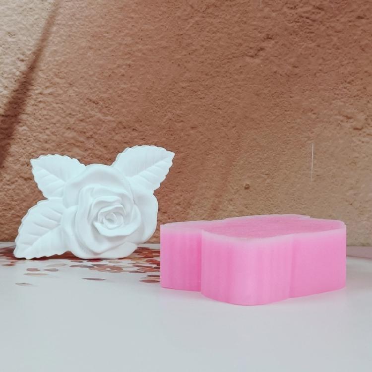 Rose Flower Silicone Candle Molds Food Grade Silicone for Resin Casting Handmade Candle Soap Making Home Decoration