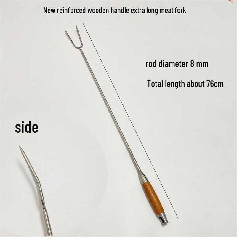 Stainless Steel BBQ Meat Hook & Fork