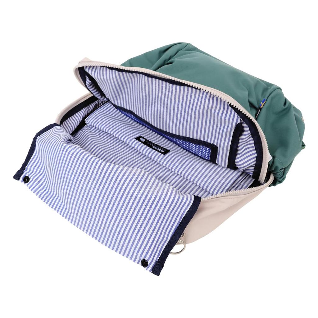 moz U Backpack Bar Exclusive Green X 3-002 [Sax Color] Off-White