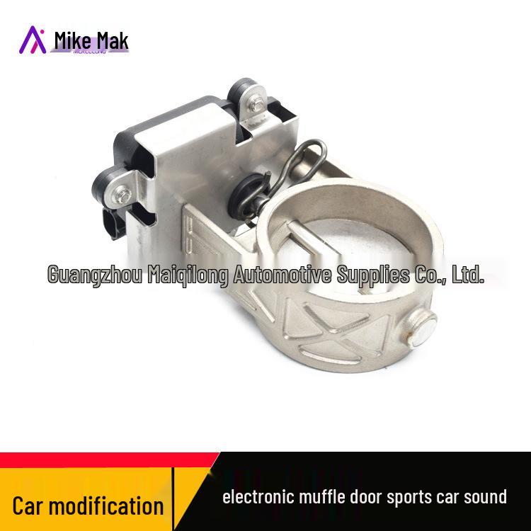 Universal Car Exhaust Modification Kit with Remote-Controlled Electronic Valve for Sporty Sound