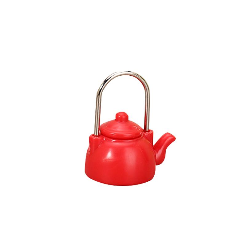 1 Set Kids Toys 1:12 Dollhouse Miniature Soup Pot Spoon Pan Kettle Model Kitchen Cookware Accessories DIY Decoration