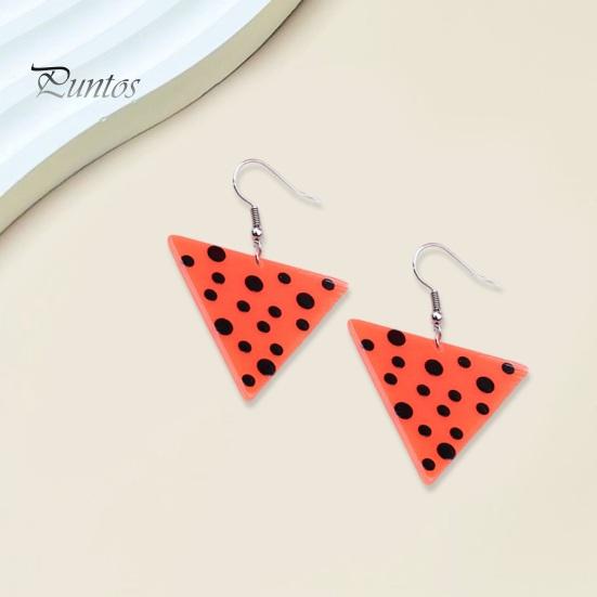 1 para Vintage nadruk zebry kolczyki z taśmą magnetyczną 1980. akrylowe Retro kaseta Crush kolorowe wiszące kolczyki biżuteria prezent