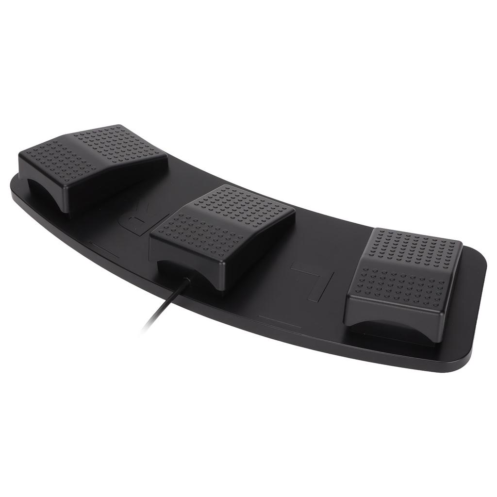 USB Triple Foot Switch Pedal Multifunctional Ergonomic Triple Foot Switch Pedal for Playing Games Factory Testing