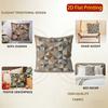 2D Geometric Patchwork Pattern Digital Printed Pillows Pattern Cushion Cover Suitable For Sofa Bedroom Car Pillow Cover