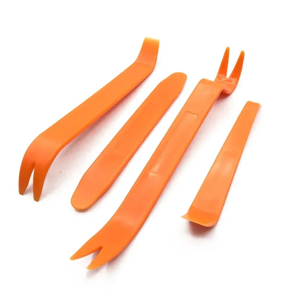 Car Trim Removal Tools Kit Car Panel Door Audio Trim Removal Tool Kit Auto Clip Pliers Fastener Remover Tool Set 33 mm зелёный