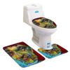 Personalized Painted Bathroom Toilet Three-Piece Floor Mat Doormat Bathroom Carpet Is Now