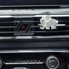 Cute Elephant Car Air Freshener Vent Clip For Air Conditioning Vents And Interior Decoration