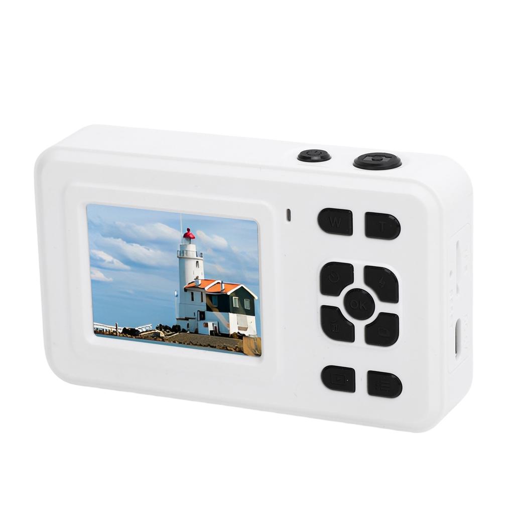 1080P 48MP Digital Camera Auto Focus Camera with 5X Digital Zoom 2.0 Inch Display for Travel Photography