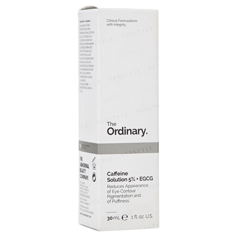 THE ORDINARY Roztwór kofeiny 5% + serum pod oczy z EGCG
