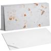 Set of Vinyl Tiles with a Kitchen Motif, Pattern with Stone Fragments, 10x40x20 Cm