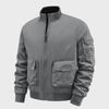 Men's Thickened Multi-Pocket Retro Baseball Workwear Jacket for Autumn and Winter