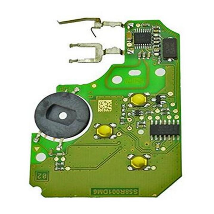 Uncut Car Remote Key 433 MHz Chip Fit for Renault