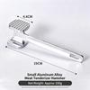 Aluminum Meat Tenderizer Hammer, Dual Sided Steak Hammer, Kitchen Meat Mallet for Tenderizing Beef Pork Chicken, 4 Sizes Available