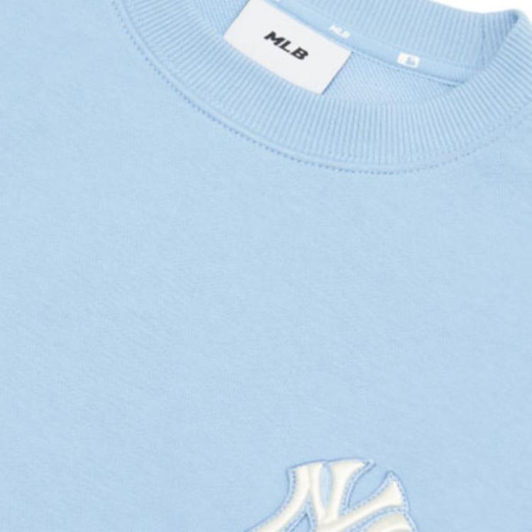 MLB New York Yankees Back Graphic Print Crewneck High Street Sweatshirt Unisex sweatshirt Blue 3AMTI0121-50BLL