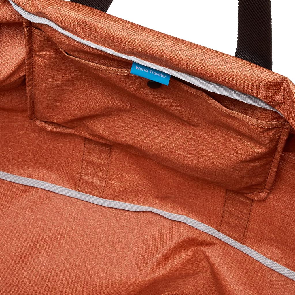 Eco Bag Foldable Nights Lightweight Orange [World Traveler] 2-3 No.57565
