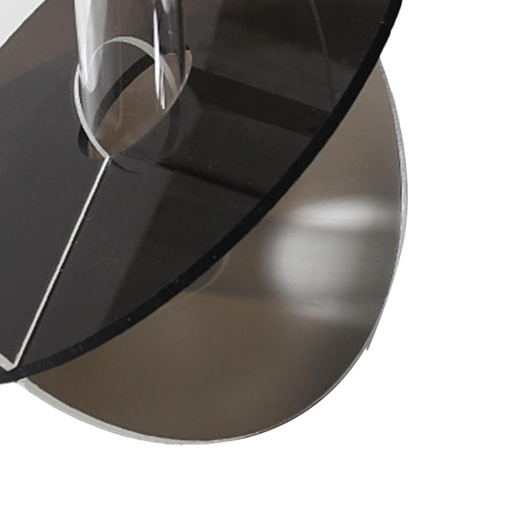 Geometrisk blomvas i akryl Fina detaljer Lätt att rengöra Geometrisk minimalistisk vas i akryl för