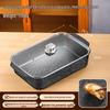 Induction Non-Stick Deep Roasting Pan with Lid