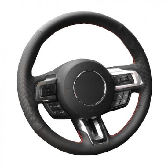Ручная строчка Чехол на руль автомобиля Для Ford Mustang / Mustang GT GT350R 15-22