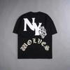 NY Wolves Sport Vintage unisex pólók Edzőterem Testépítés Túlméretezett unisex Ruházat Nyári Fitness Póló Edzés Darcs Unisex Pólók
