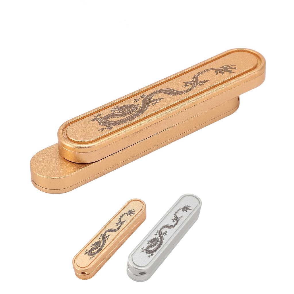 Metal Push Slider Toy Fingertip Push Card Mechanical Fingertip Slider Toy for Office Home Station