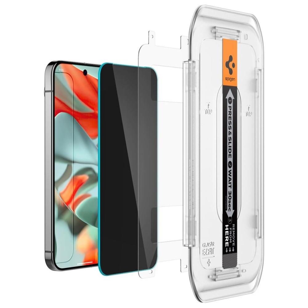 Szkło prywatyzujące do Google Pixel 9 Pro Spigen 2 sztuki