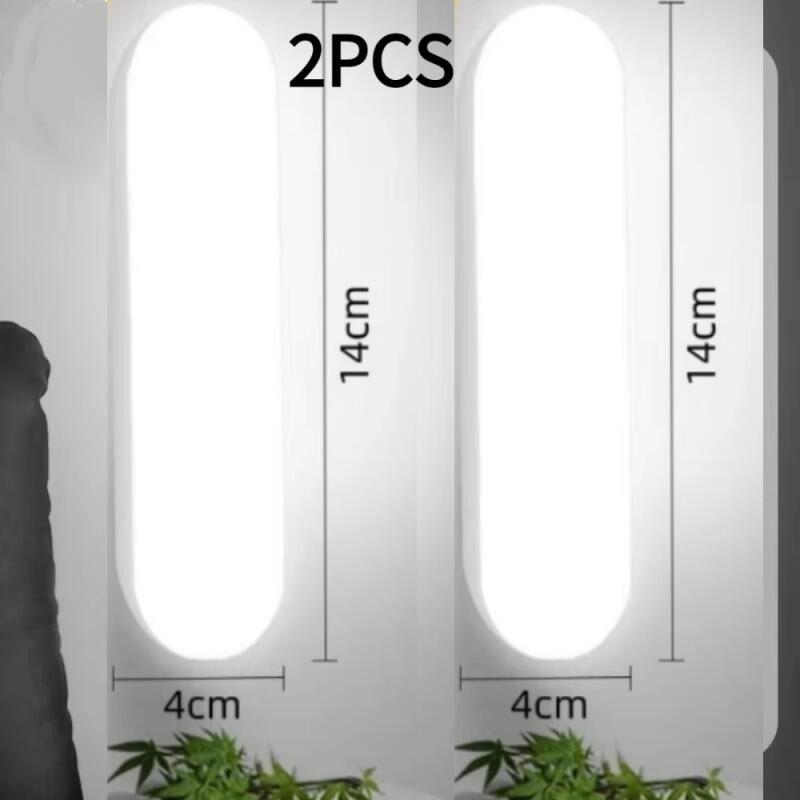 Luce a LED a induzione con sensore di movimento, luce per armadio, luci notturne a LED wireless, lampada da scala ricaricabile tramite USB, luce per la cura del bambino, luce per camera da letto