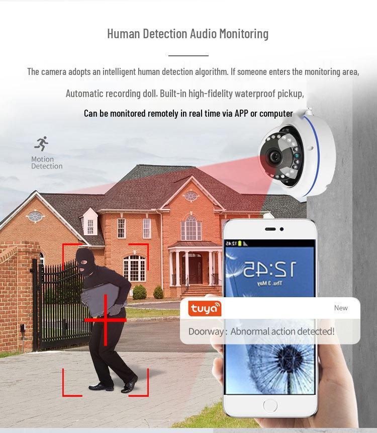 4MP & 6MP Tuya Wireless Vandal-Proof Dome Surveillance Cameras